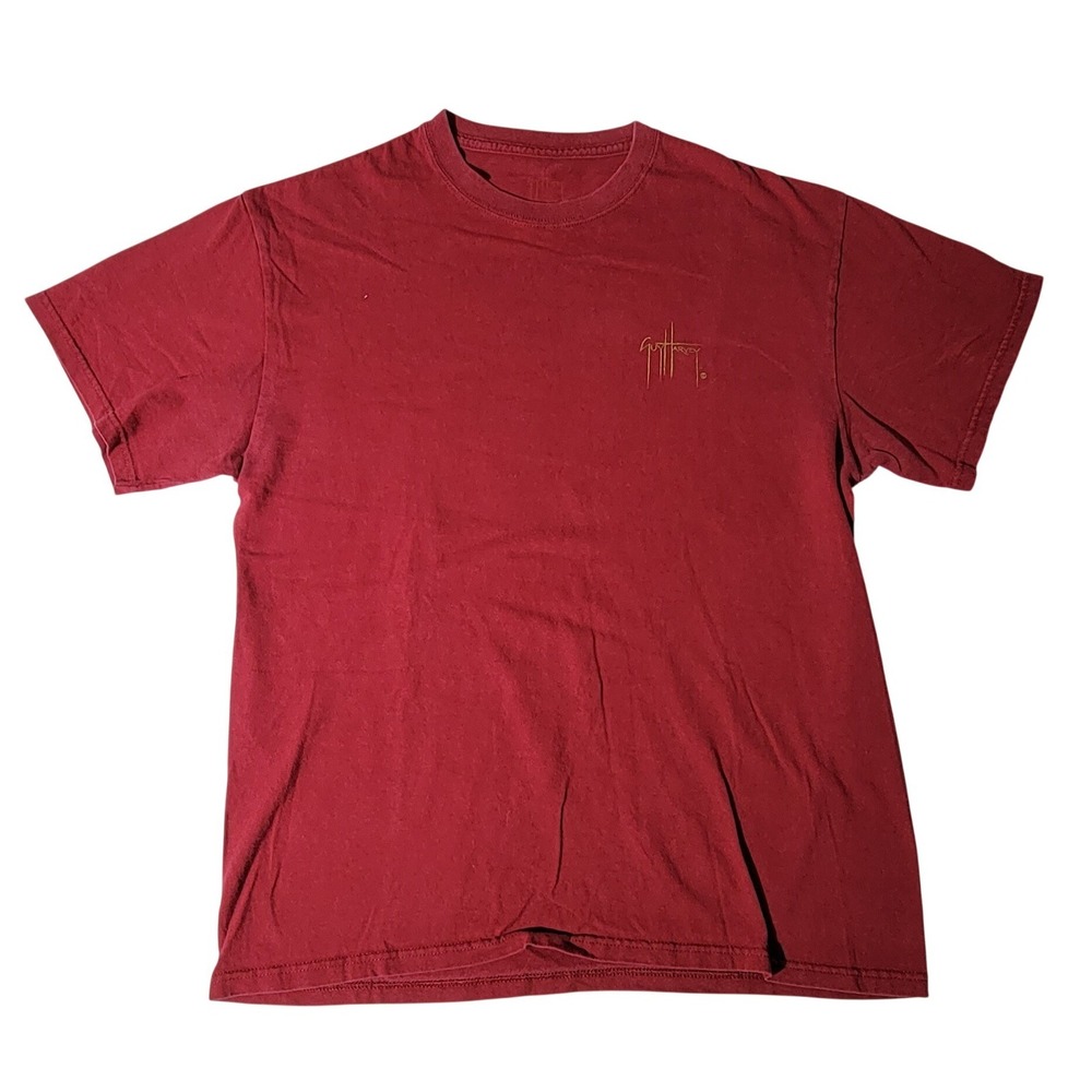 Guy Harvey FSU Seminoles Florida State University Graphic T-Shirt Maroon Mens L